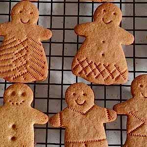 Gingerbread biscuits lesson cooking on zoom