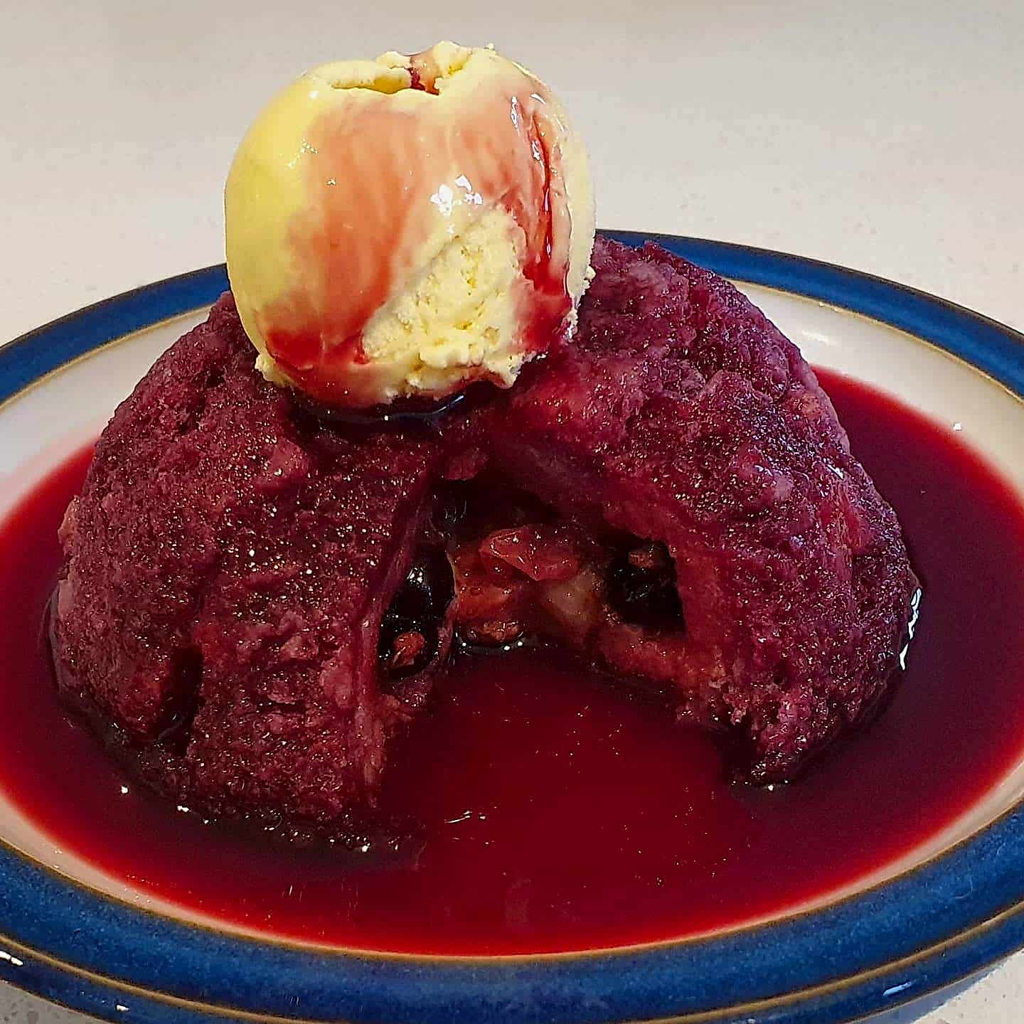 summer fruit pudding