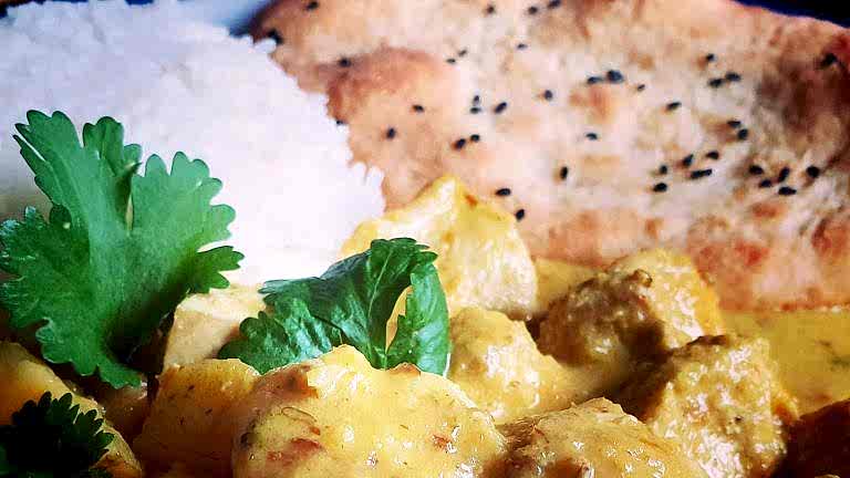 learn to cook Korma and naan