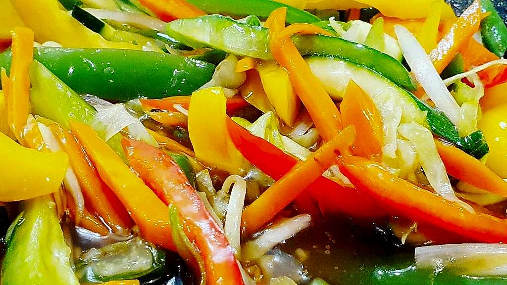 Sweet and sour stir fry