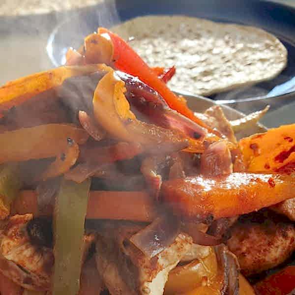 learn how to make vegetable fajitas