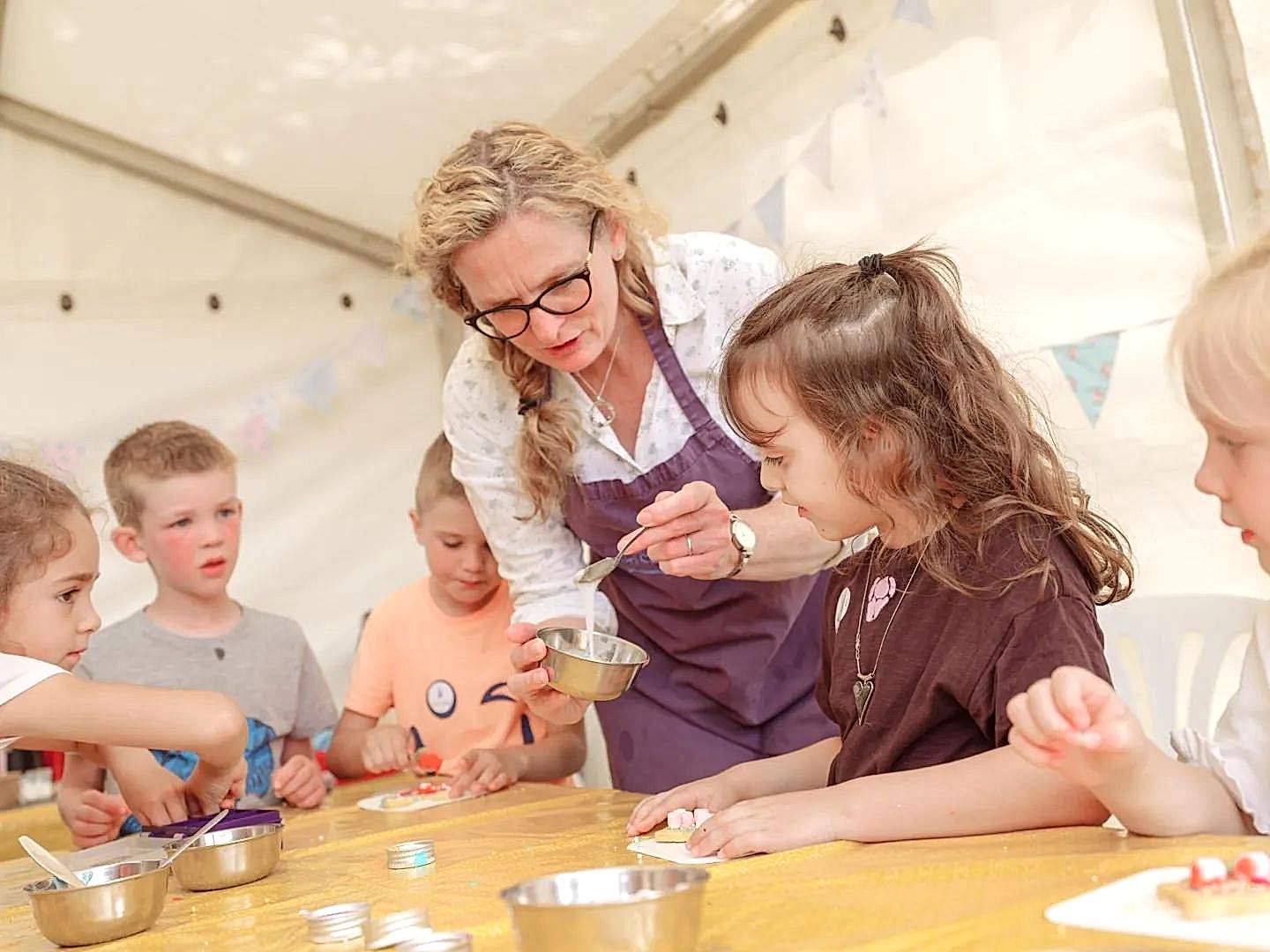 free kids cookery workshops in Leamington Spa Food Festival